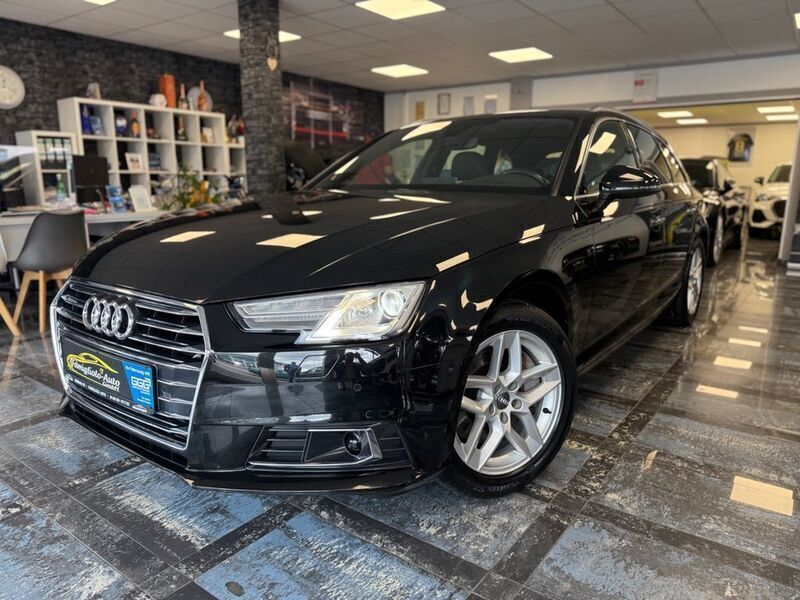 Mythosschwarz metallic Gebraucht 2017 Audi A4 Design Kombi | 23.990 € (Teuer) - Bild 1/4