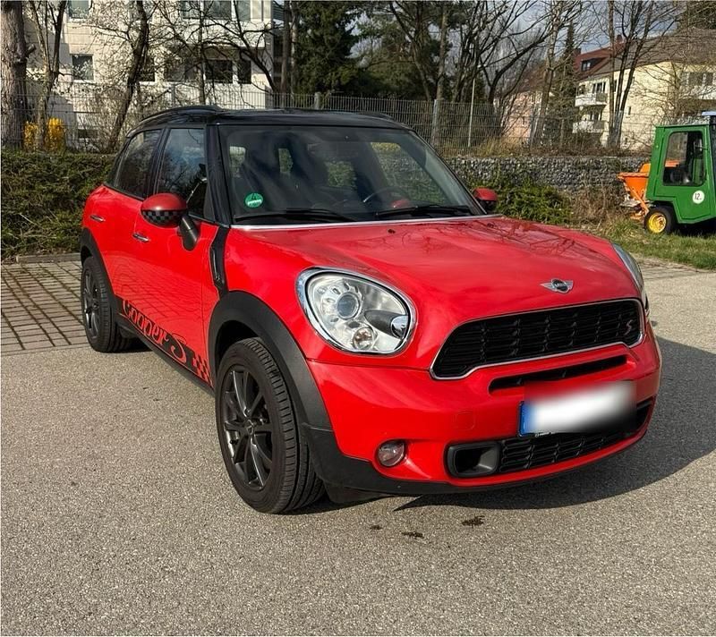Rot Gebraucht 2011 Mini Cooper S Countryman SUV | 7.999 € (Teuer) - Bild 1/4