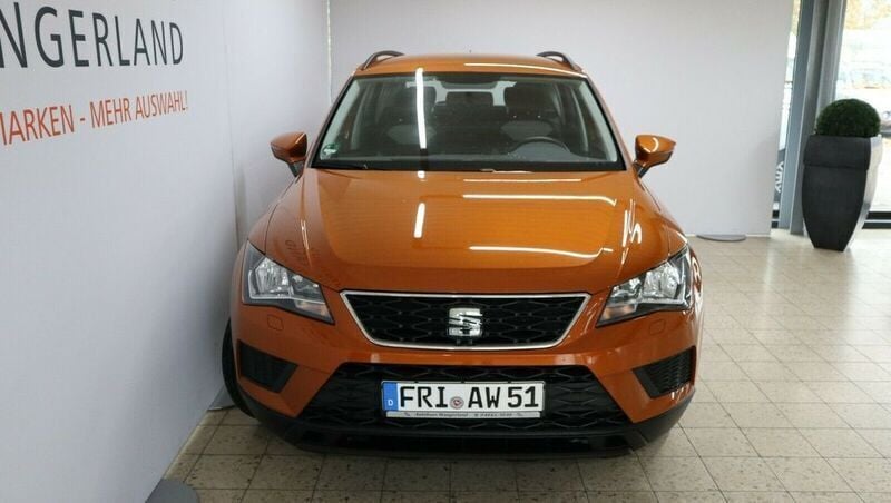 Usata Seat Ateca Reference 116 CV (85 kW) 2019 Arancione SUV