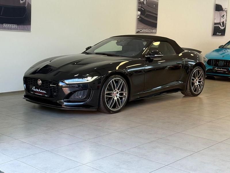 Schwarz Gebraucht 2021 Jaguar F-Type R-Dynamic Cabrio | 50.980 € (Fairer Preis) - Bild 1/4