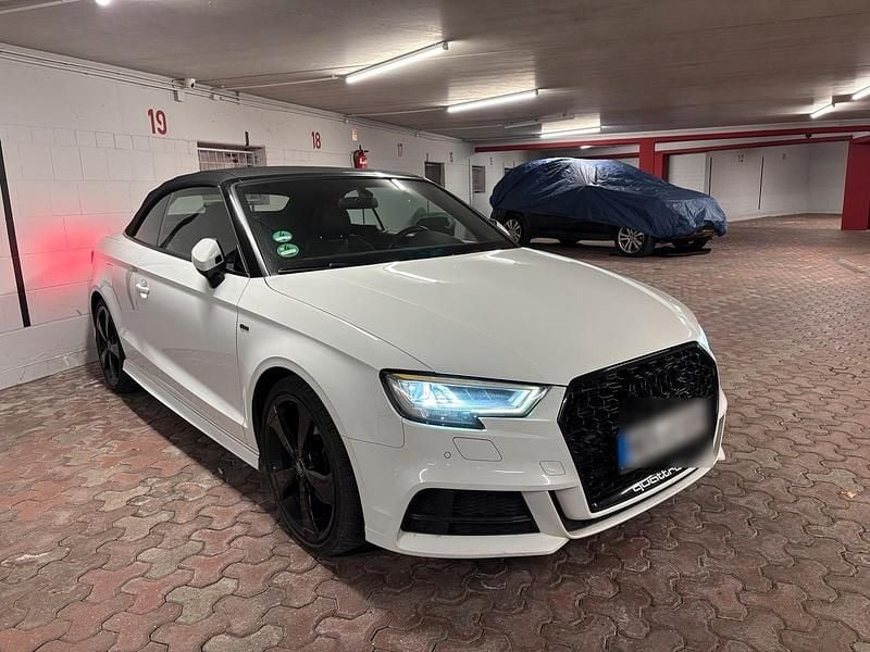 Weiß Gebraucht 2017 Audi A3 Cabriolet Cabrio | 15.500 € (Fairer Preis) - Bild 1/4