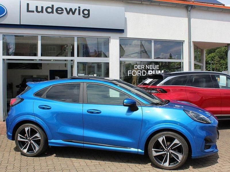 Second-hand Ford Puma ST-Line X 155 CP (114 kW) 2020 Albastru SUV
