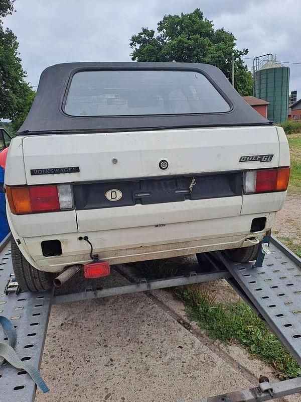 Gebraucht VW Golf Cabriolet 75 PS (55 kW) 1983 Weiß Cabrio