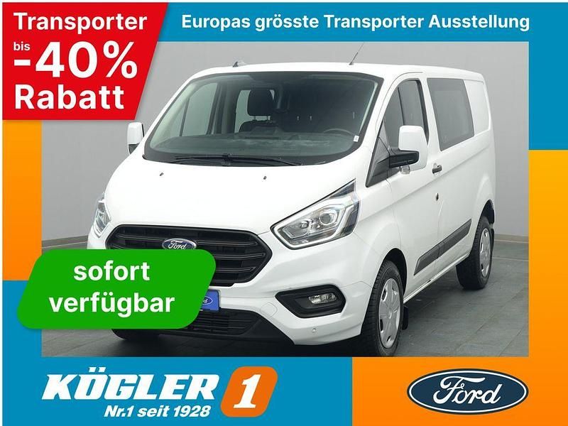 Gebraucht Ford Transit Custom Trend 131 PS (96 kW) 2021 Weiß Van / Kleinbus