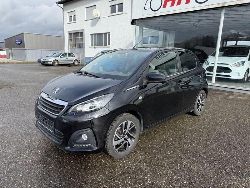 Schwarz Gebraucht 2017 Peugeot 108 Active Kleinwagen | 8.990 € (Fairer Preis) - Bild 1/4