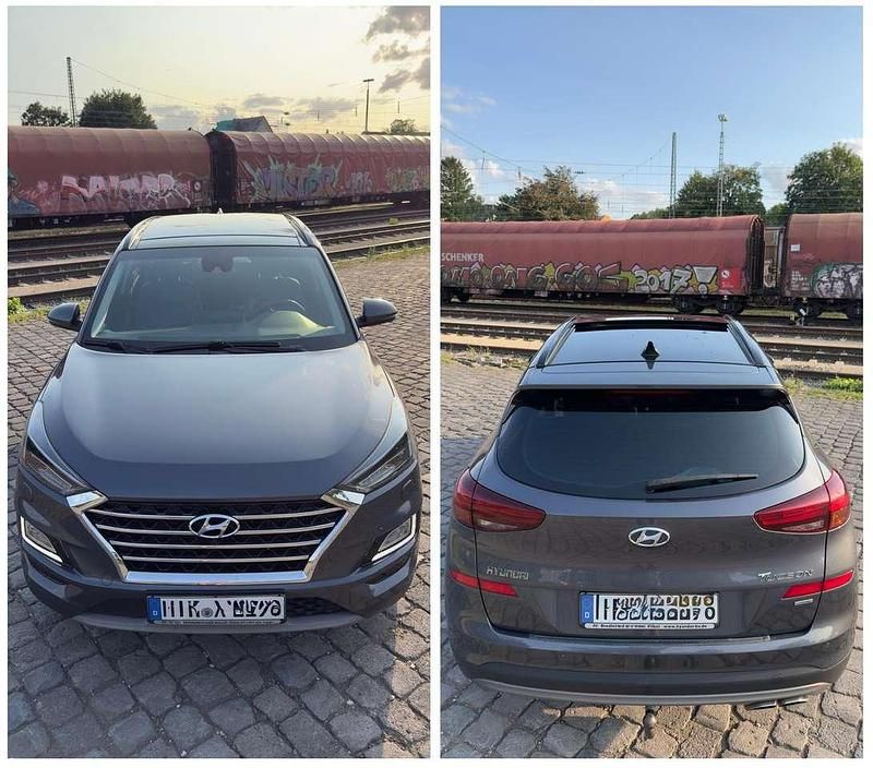 Gebraucht Hyundai Tucson Premium 185 PS (136 kW) 2018 Grau SUV
