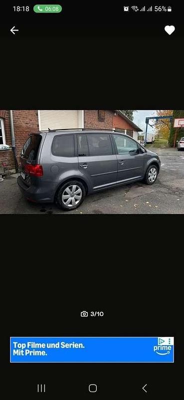 Gebraucht VW Touran Match 150 PS (110 kW) 2012 Grau Van / Kleinbus