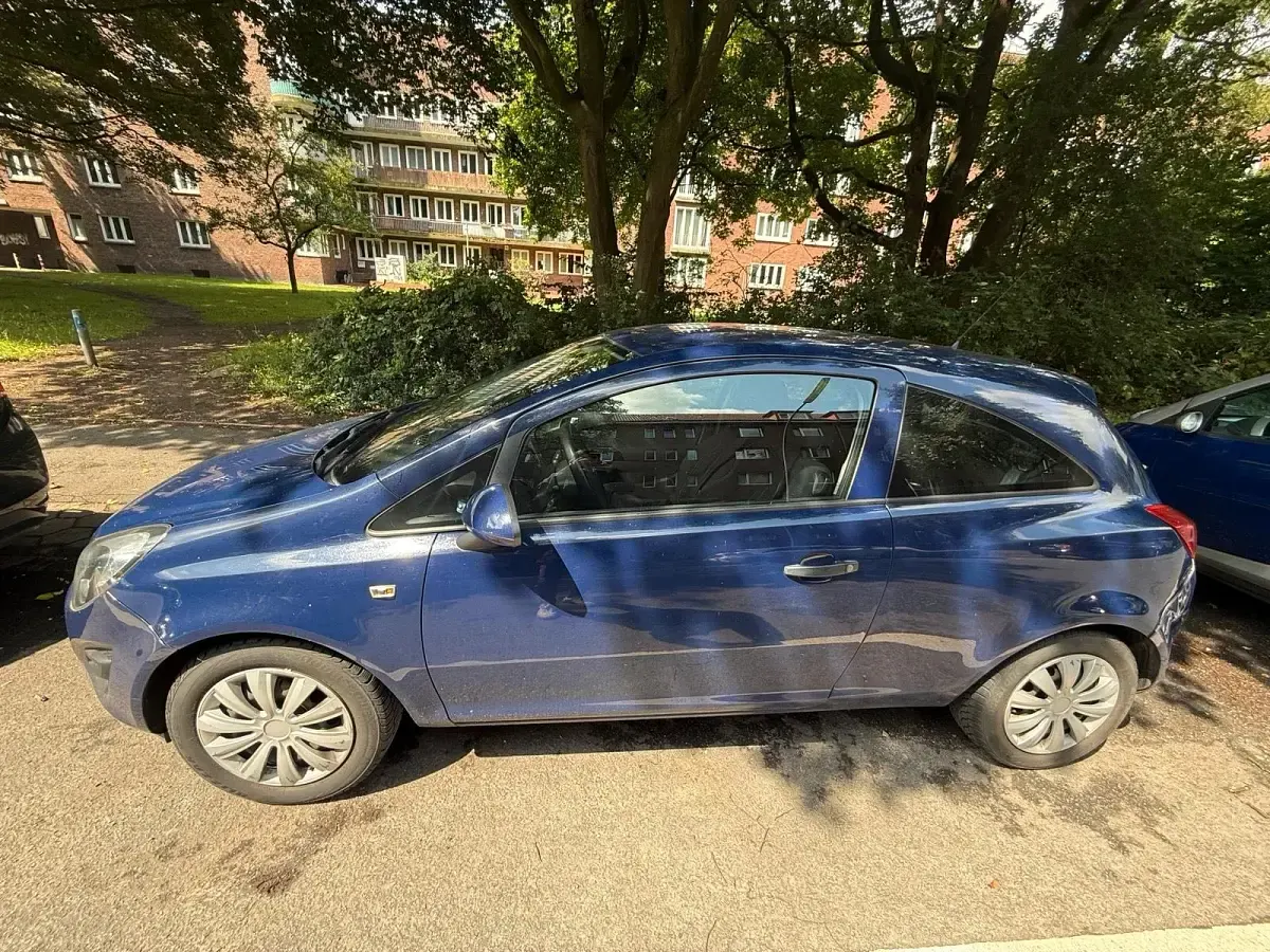 Gebraucht Opel Corsa 2014 Blau Kleinwagen
