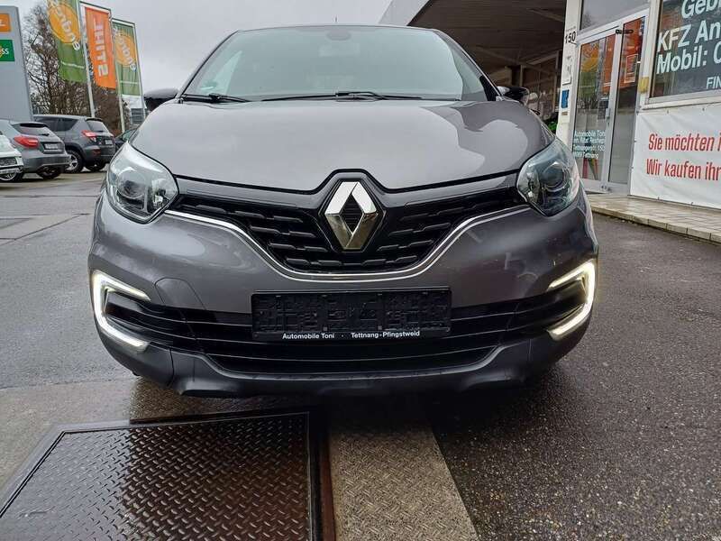 Gebraucht Renault Captur LIMITED 90 PS (66 kW) 2019 Grau kng + schwarz gne SUV