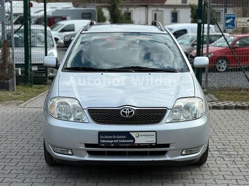 Gebraucht Toyota Corolla Sol 110 PS (80 kW) 2003 Silber Kombi