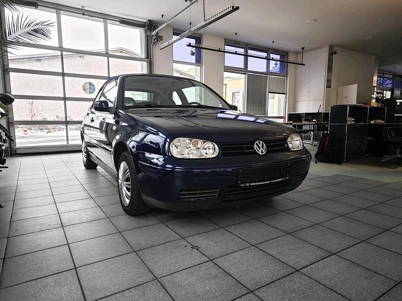 Blau Gebraucht 2000 VW Golf Cabriolet Cabrio | 1.999 € (Guter Preis) - Bild 1/4