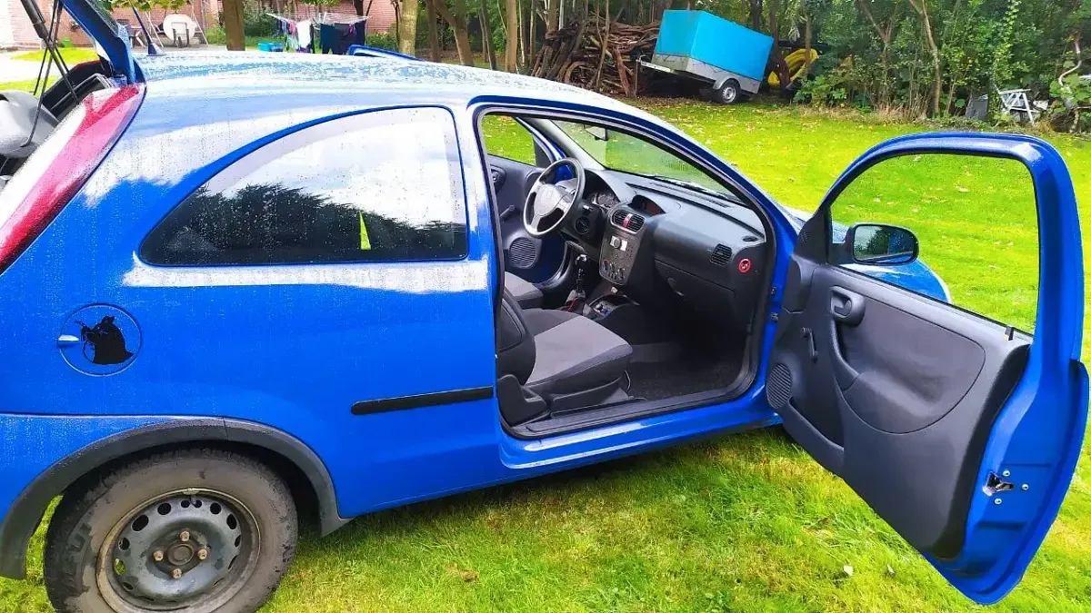 Gebraucht Opel Corsa 60 PS (44 kW) 2004 Blau Kleinwagen
