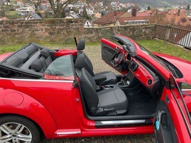 Rot Gebraucht 2016 VW Beetle Cabrio | 15.500 € (Fairer Preis) - Bild 1/4