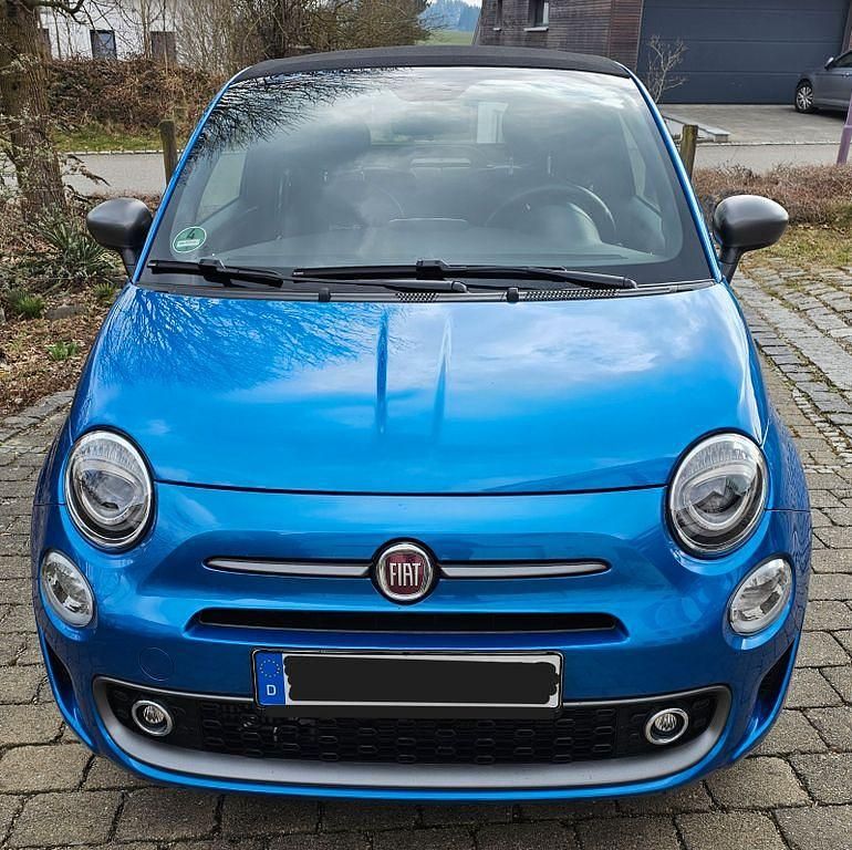 Gebraucht Fiat 500 S 86 PS (63 kW) 2017 Blau Cabrio