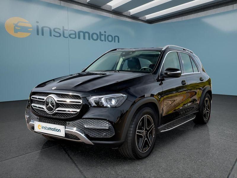 Schwarz Gebraucht 2022 Mercedes GLE450 AMG SUV | 64.049 € - Bild 1/4