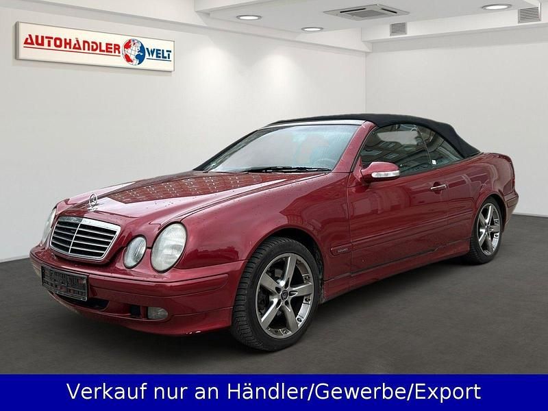 Rot Gebraucht 2000 Mercedes CLK200 Cabrio | 1.999 € - Bild 1/3
