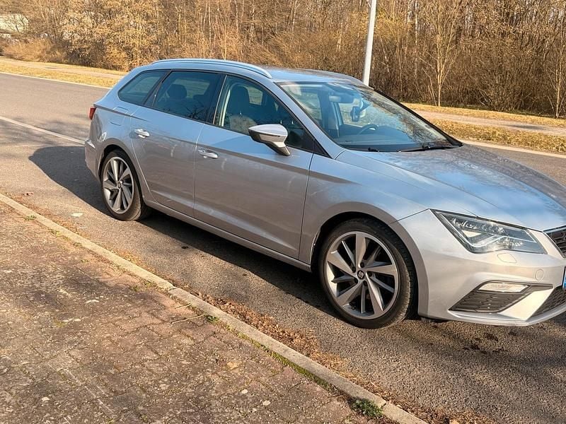 Usata Seat Leon FR 184 CV (135 kW) 2018 Argento Station wagon