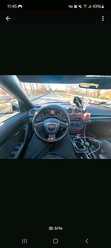 Gebraucht Audi A4 Cabriolet S-Line 200 PS (147 kW) 2008 Schwarz Cabrio