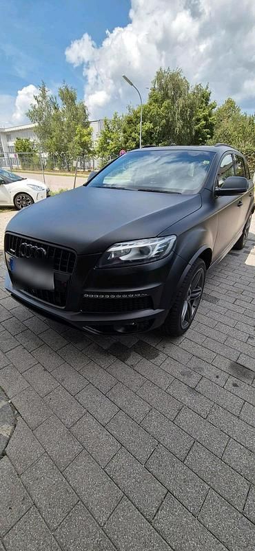 Schwarz Gebraucht 2013 Audi Q7 S-Line SUV | 23.990 € (Teuer) - Bild 1/4