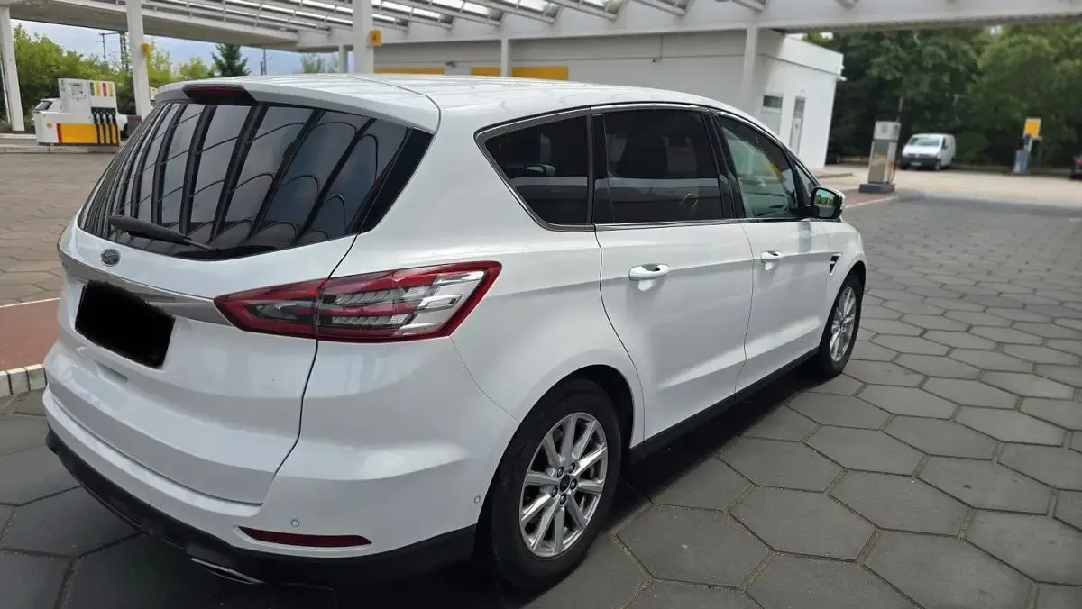 Gebraucht Ford S-MAX S 190 PS (139 kW) 2016 Weiß Van / Kleinbus