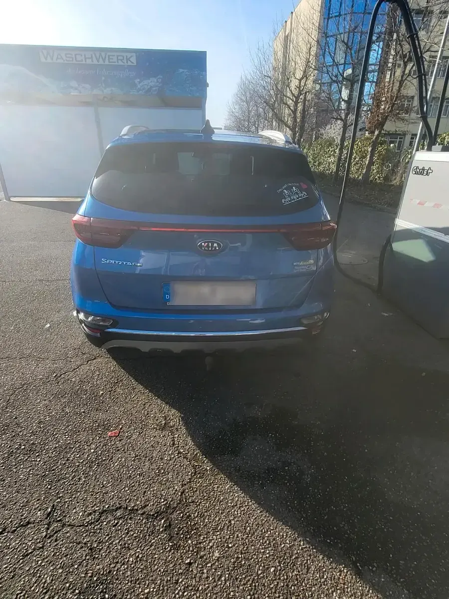 Gebraucht Kia Sportage Platinum 186 PS (136 kW) 2018 Blau SUV
