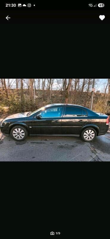 Schwarz Gebraucht 2003 Opel Vectra Limousine | 1.800 € (Fairer Preis) - Bild 1/4
