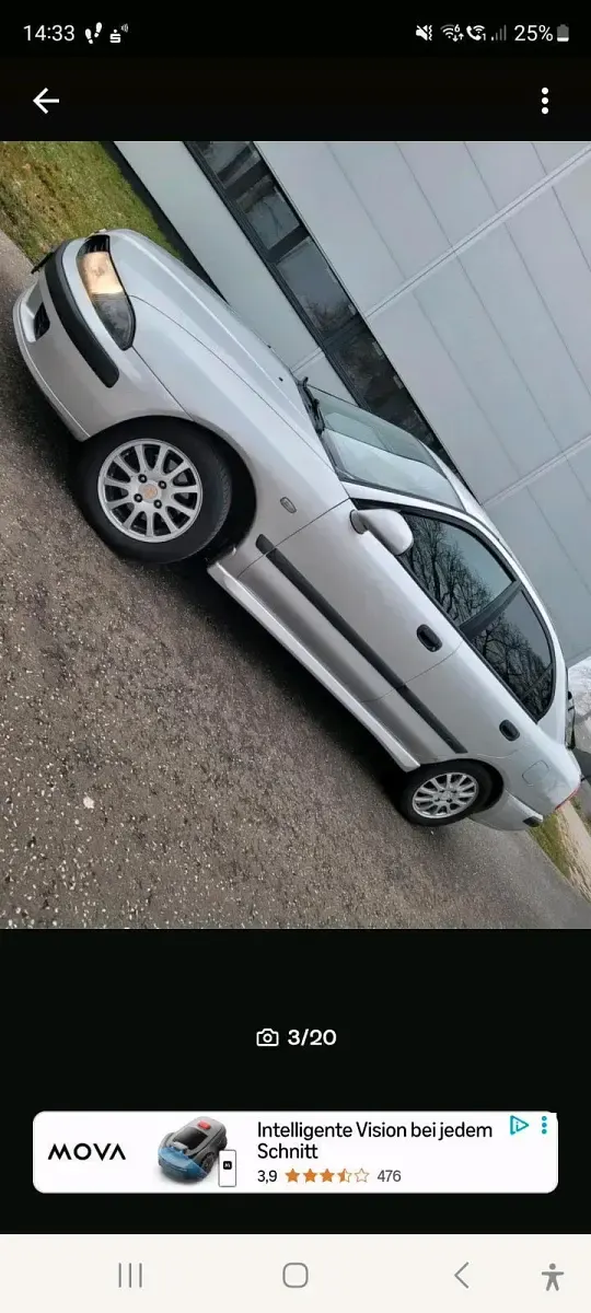 Gebraucht Mitsubishi Carisma 103 PS (75 kW) 2002 Silber Limousine