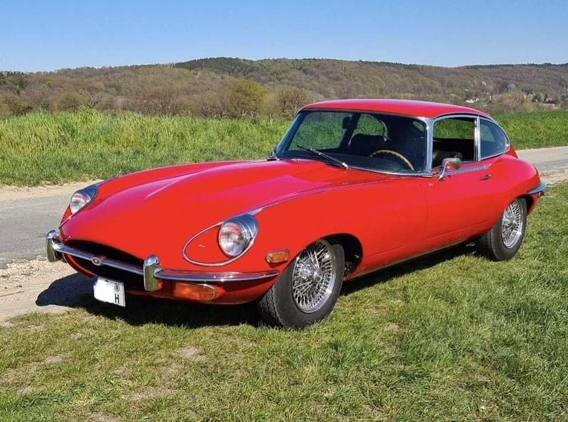 Usata Jaguar E-Type 209 CV (153 kW) 1969 Rosso