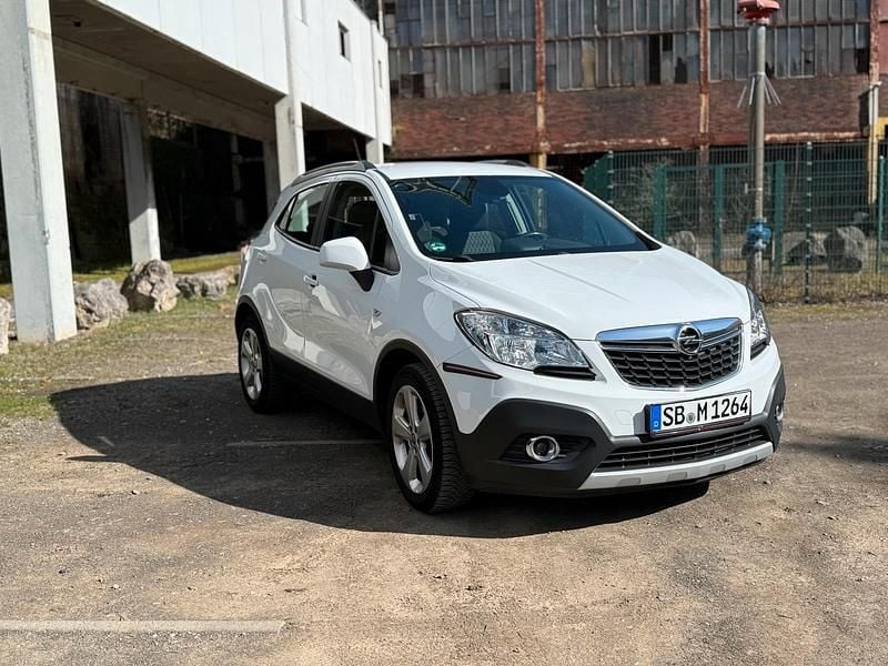 Gebraucht Opel Mokka Eco 130 PS (95 kW) 2014 Weiß SUV