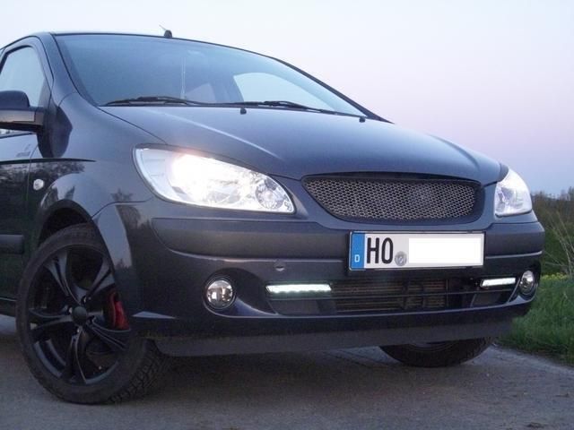 Grau metallic Gebraucht 2008 Hyundai Getz GLS Kleinwagen | 6.500 € - Bild 1/4