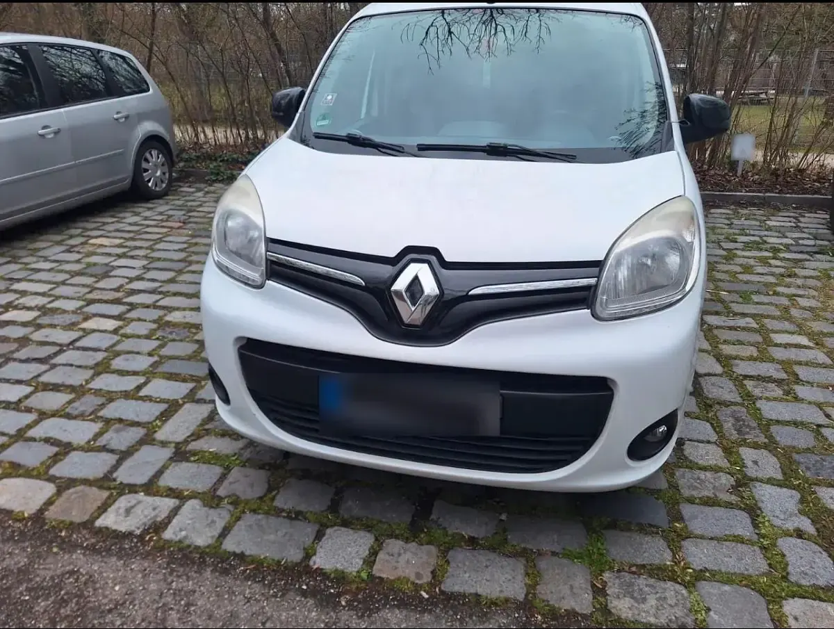 Gebraucht Renault Kangoo 106 PS (77 kW) 2013 Weiß Van / Kleinbus