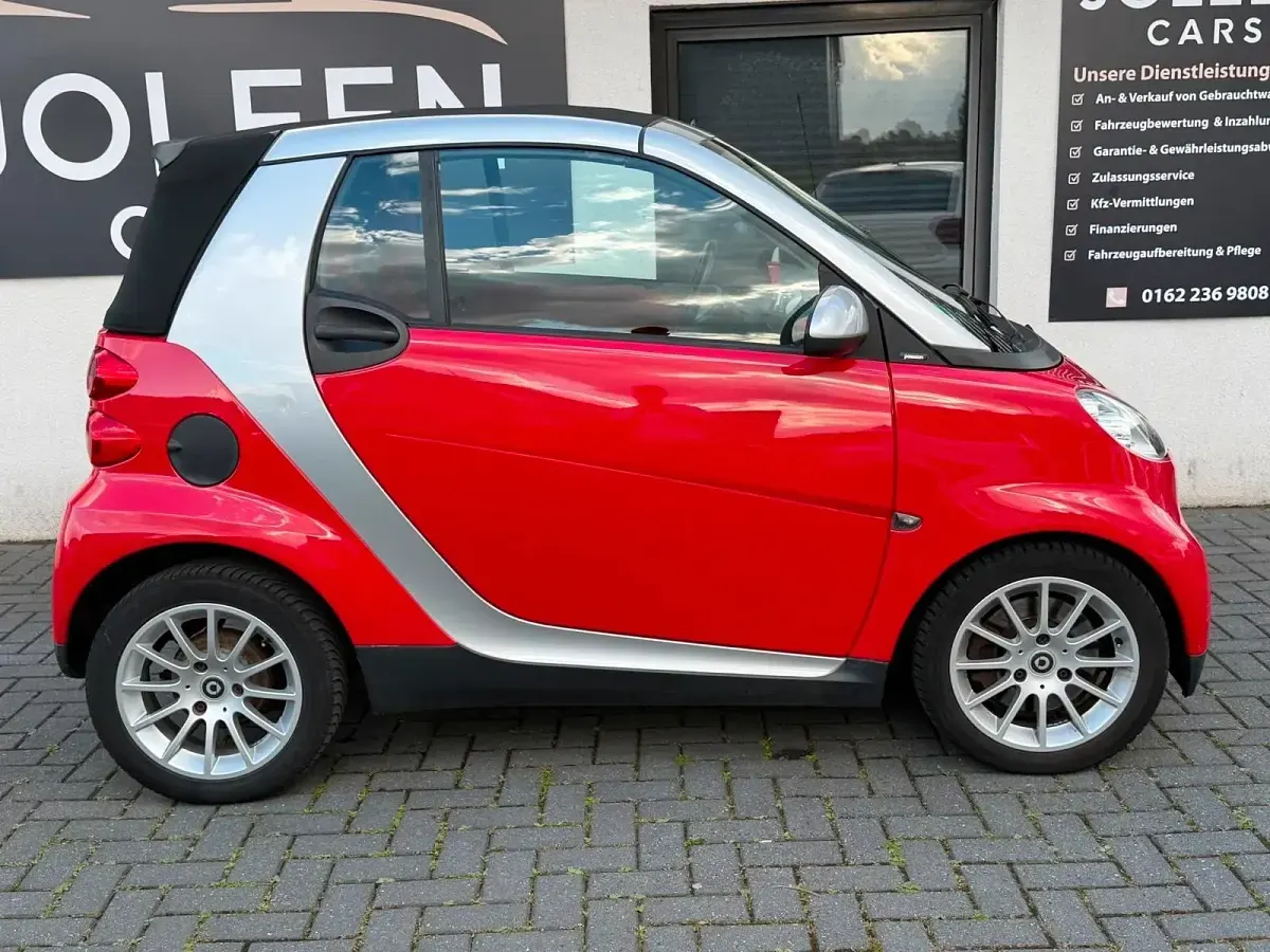 Gebraucht Smart ForTwo Cabrio Passion 71 PS (52 kW) 2010 Rot Cabrio