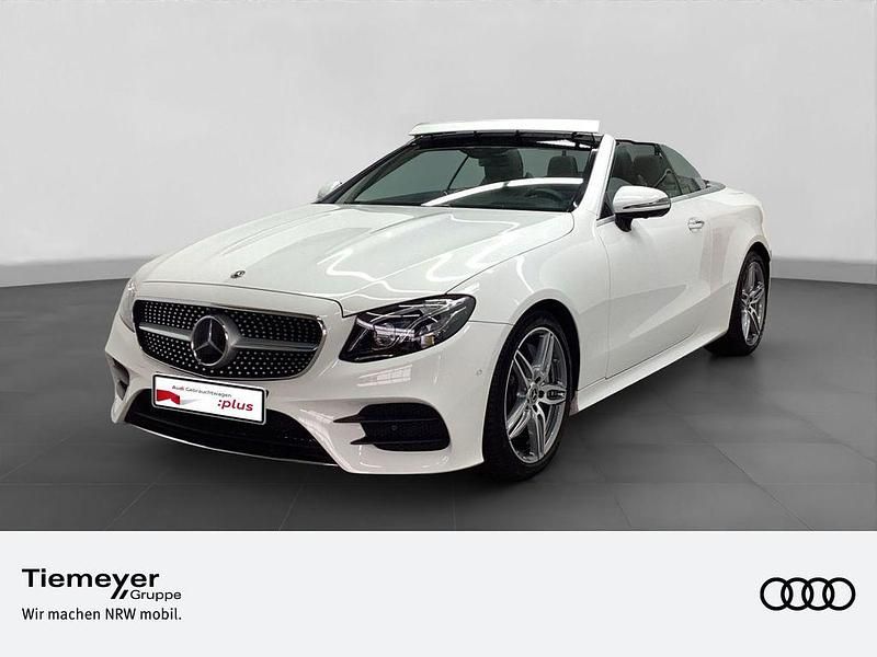 Weiß Gebraucht 2019 Mercedes E300 AMG line Cabrio | 39.440 € (Fairer Preis) - Bild 1/4