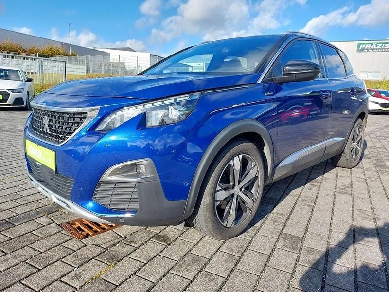 Blau Gebraucht 2019 Peugeot 3008 Allure SUV | 16.949 € (Guter Preis) - Bild 1/4