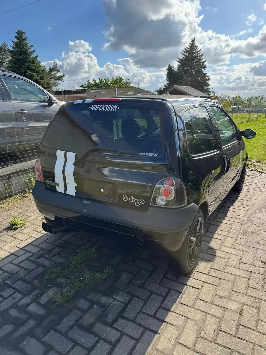 Gebraucht Renault Twingo 75 PS (55 kW) 2001 Schwarz Kleinwagen