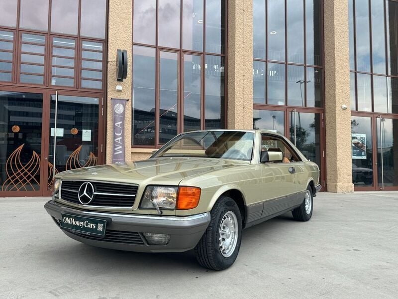 Grün Gebraucht 1982 Mercedes 500 Coupé | 28.200 € - Bild 1/4