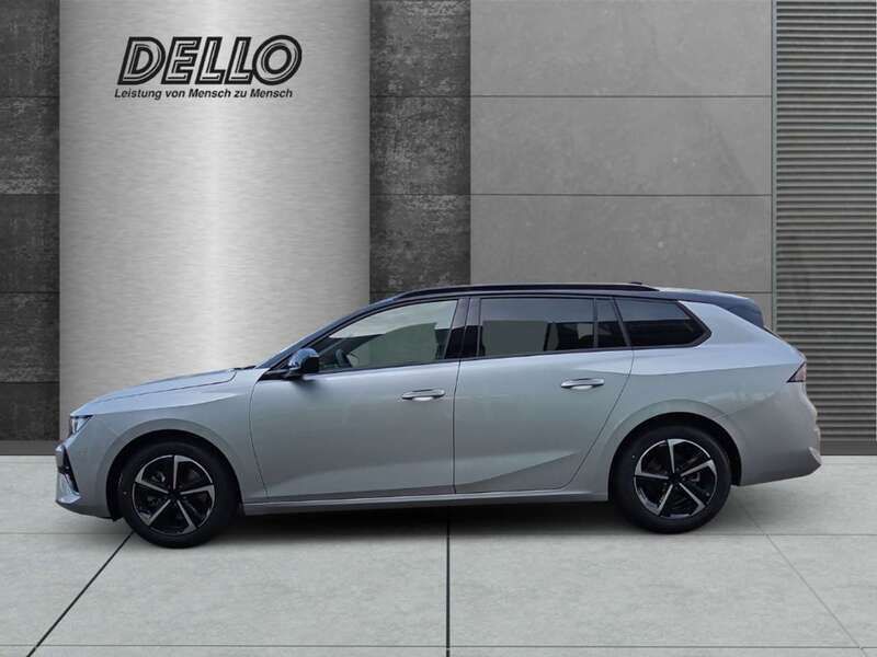 Neu Opel Astra 131 PS (96 kW) 2025 Kristall silber Kombi