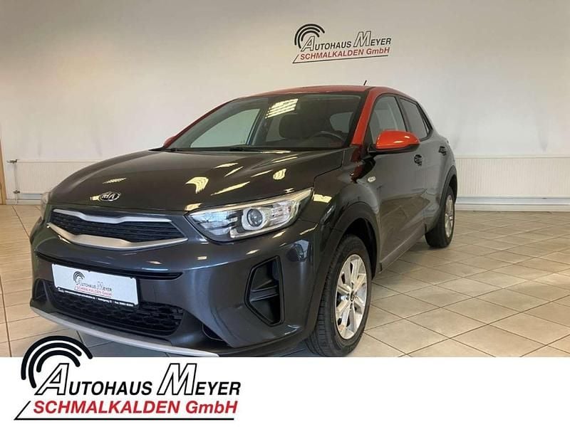 Gebraucht Kia Stonic Edition 7 120 PS (88 kW) 2019 (aax) graphite met./orange SUV