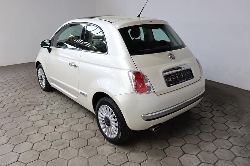 Gebraucht Fiat 500 Lounge 69 PS (50 kW) 2011 Weiß Kleinwagen