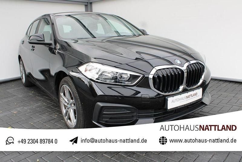 Schwarz Gebraucht 2020 BMW 118 Advantage Kleinwagen | 16.950 € (Guter Preis) - Bild 1/4
