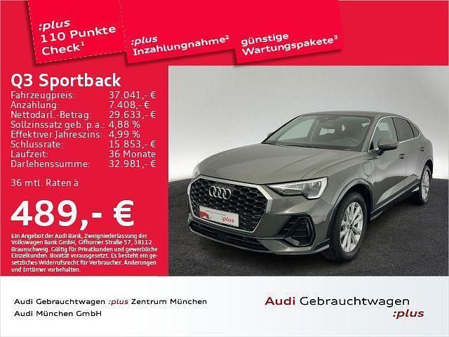 Grau Gebraucht 2022 Audi Q3 Sportback Ambiente SUV | 37.041 € (Etwas zu teuer) - Bild 1/2