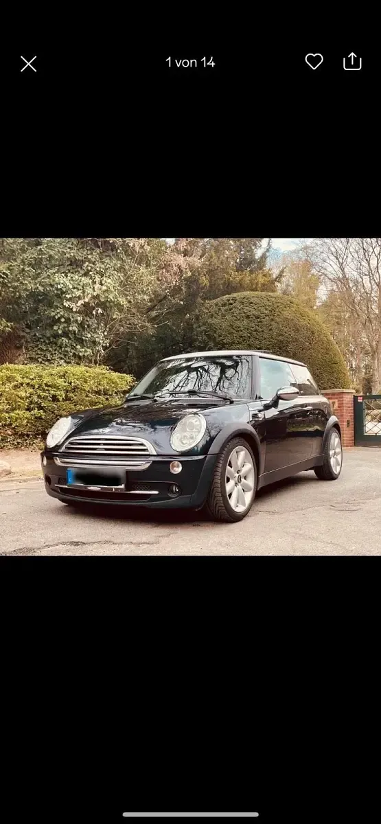Gebraucht Mini Cooper Cabriolet 116 PS (85 kW) 2005 Schwarz Cabrio