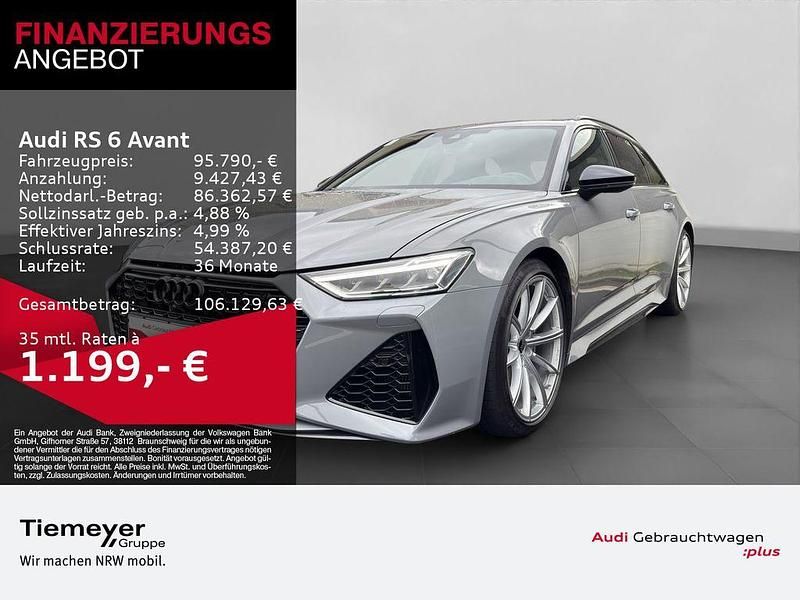 Nardograu Gebraucht 2023 Audi RS6 Ambiente Kombi | 95.790 € (Superpreis) - Bild 1/4