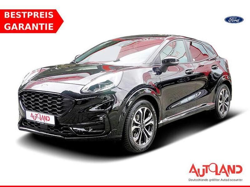 Schwarz Gebraucht 2021 Ford Puma Gen-E ST-Line Limousine | 18.990 € (Etwas zu teuer) - Bild 1/4