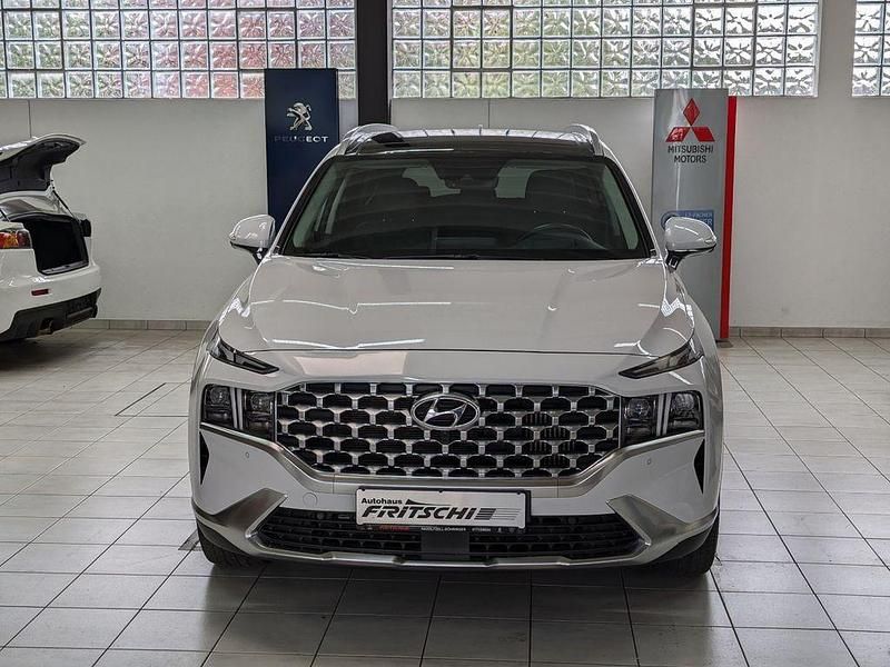 Weiß Gebraucht 2021 Hyundai Santa Fe SUV | 32.900 € (Fairer Preis) - Bild 1/4