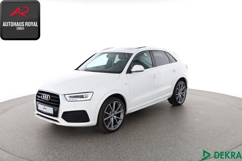 Schwarz (metallic) Gebraucht 2015 Audi Q3 S-Line SUV | 24.480 € (Teuer) - Bild 1/4