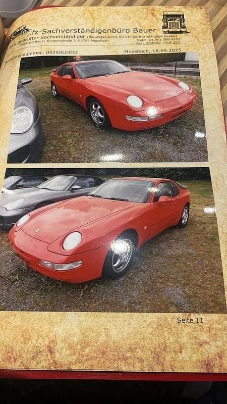 Gebraucht Porsche 968 239 PS (175 kW) 1992 Rot Coupé