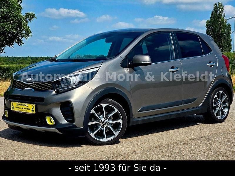 Silber Gebraucht 2021 Kia Picanto X-Line Kleinwagen | 13.999 € (Fairer Preis) - Bild 1/4