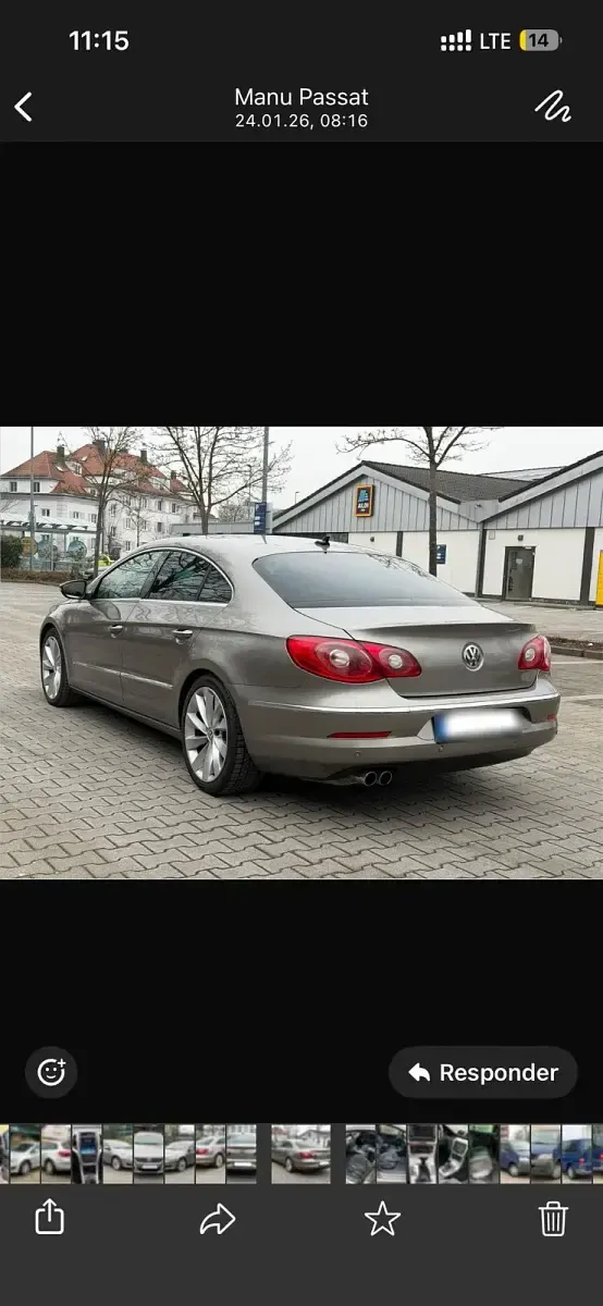 Gebraucht VW Passat 200 PS (147 kW) 2008 Braun Limousine