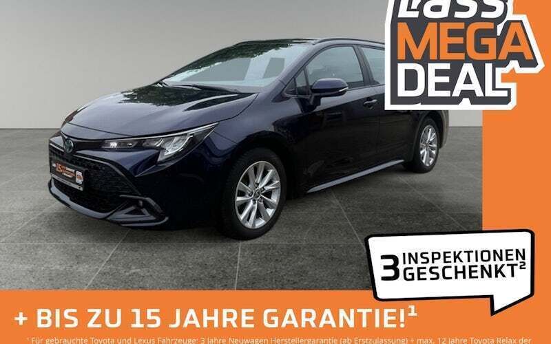 Nagoyablau metallic Gebraucht 2023 Toyota Corolla Kombi | 26.980 € (Fairer Preis) - Bild 1/4